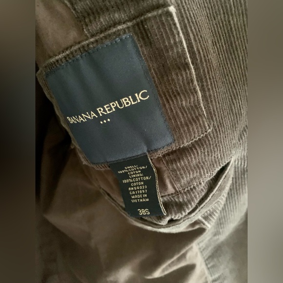 Banana Republic Corduroy Blazer chocolate 🍫 brown - Picture 8 of 9